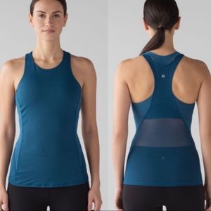 Lululemon Body Con Tank Poseidon Size 2